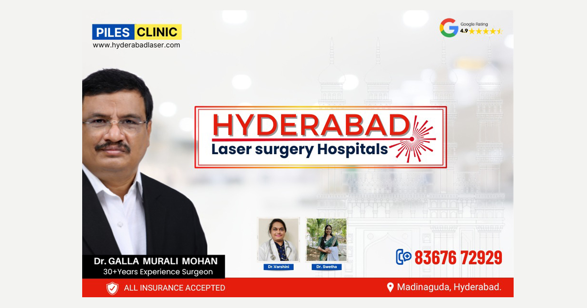 Hyderabad Laser Surgery Hospitals Pioneering Pain Free Piles And