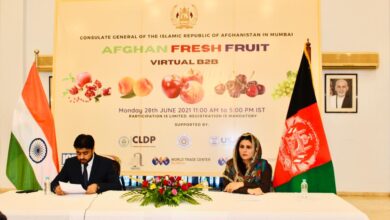 Afghan Fruit Virtual Business Matchmaking Event Hosted in India