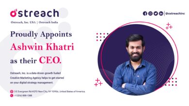 Ostreach Inc. appoints 23yo Entrepreneur Ashwin Khatri as its Chief Executive Officer (CEO)