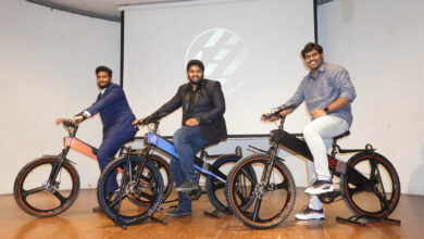 Jayesh Ranjan launched Smart Cycle 'Ermin Miles a futuristic product of 4th year Engineering students and just passed out students led start-up