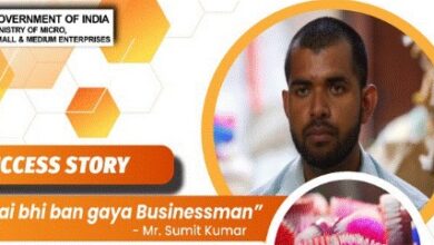 Sumit Kumar- factory worker turned successful entrepreneur with MSME-NSIC loan