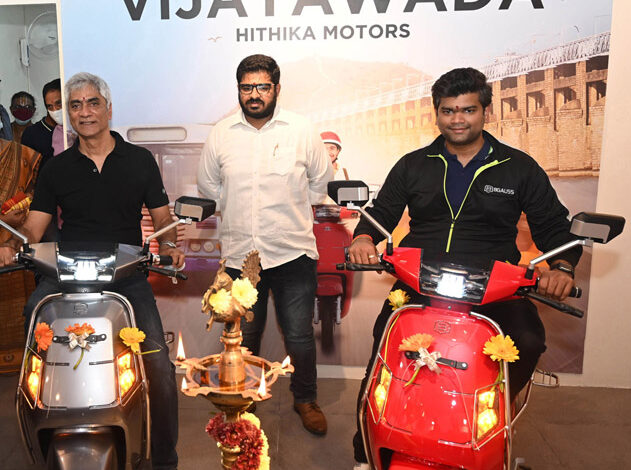 BGAUSS opens its showroom in Vijayawada Andhra Pradesh in association with Hithika Motors