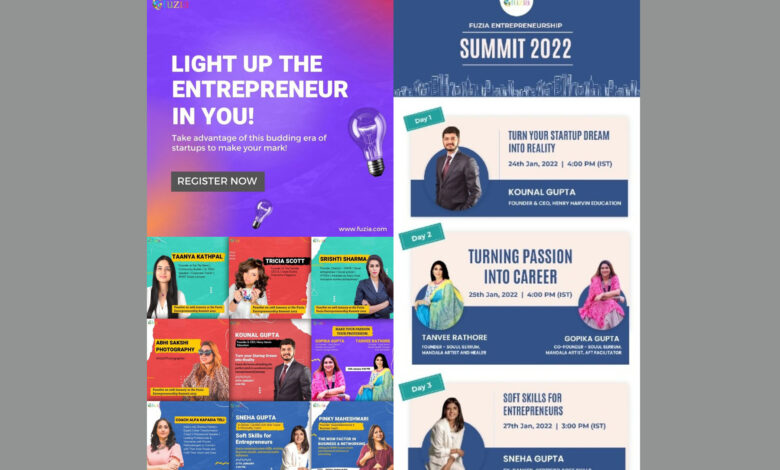 Announcing Fuzia’s Entrepreneurship Summit’2022 – Demonstrate Independence, Creativity & Determination