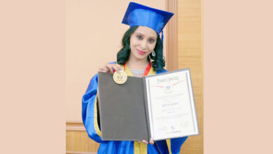 Shreyaa Sumi -International Model is conferred with a Honorary Doctorate from USA University