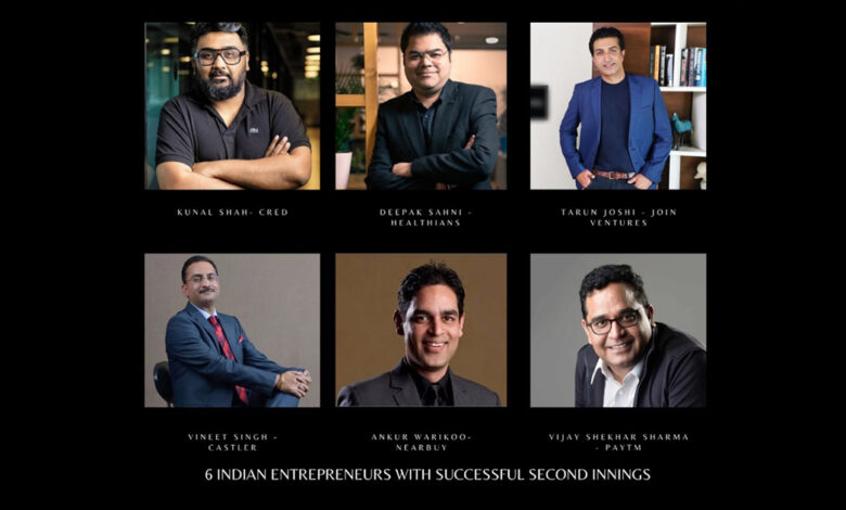 6 Indian Entrepreneurs with successful second innings