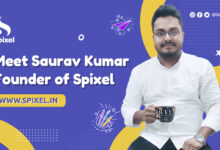 Spixel under the leadership of Saurav Kumar is reaching significant heights in the world of UI/UX and Graphic Design